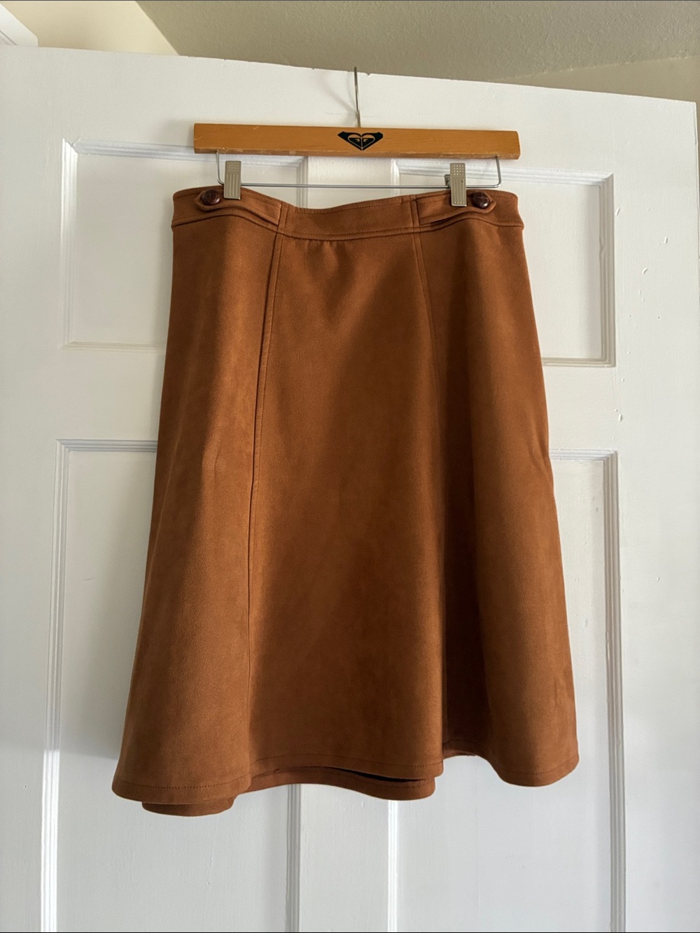NYCC Brown A-Line Skirt - Classic Womens Skirt Size M